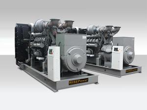 Genset Diesel Industri 7—1800kW Tenaga Mesin Diesel Perkins